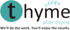 Thyme After Thyme — Digital Attraction site management and web design client